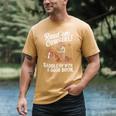 Read 'Em Cowgirl Saddle Up With A Good Book Rodeo Bookworm Men's Comfort Colors T-Shirt Mustard