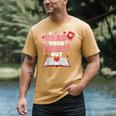 Read Your Heart Out Valentines Day Reading Book Kids Teacher Men's Comfort Colors T-Shirt Mustard