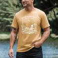 Read In Peace Skeleton Reading Book Halloween Bookish Men's Comfort Colors T-Shirt Mustard Read In Peace Skeleton Reading Book Halloween Bookish Men's Comfort Colors T-Shirt Mustard