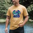 I Read Because Roasting People Is Frowned Upon Dragons Books Men's Comfort Colors T-Shirt Mustard