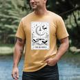 The Reader Tarot Card Bookworm Books Lover Dragon Librarians Men's Comfort Colors T-Shirt Mustard