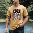 The Reader Tarot Card Shirt Bird Book Lover Bookworm Men's Comfort Colors T-Shirt Mustard The Reader Tarot Card Shirt Bird Book Lover Bookworm Men's Comfort Colors T-Shirt Mustard