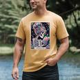 The Reader Tarot Card Women Book Lover Librarian Read Men's Comfort Colors T-Shirt Mustard The Reader Tarot Card Women Book Lover Librarian Read Men's Comfort Colors T-Shirt Mustard