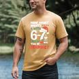 Reading 67 Meme English Teacher Christmas Book Lover Men's Comfort Colors T-Shirt Mustard