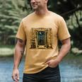 Reading Book Lover Bookish Readers Bookworm Society Men's Comfort Colors T-Shirt Mustard