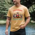 Reading Book Lover Racoon Always Freakin Busy Reading Trash Men's Comfort Colors T-Shirt Mustard