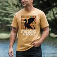 Reading Dragon Easily Distracted By Dragons And Books Men's Comfort Colors T-Shirt Mustard Reading Dragon Easily Distracted By Dragons And Books Men's Comfort Colors T-Shirt Mustard