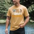 Reading Lover Apparel Wild About Reading Reading Books Men's Comfort Colors T-Shirt Mustard