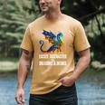 Reading Lover Easily Distracted By Dragons And Books Dragon Men's Comfort Colors T-Shirt Mustard
