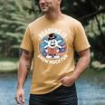 Reading Is Snow Much Fun Snowflake Top Hat Book Fan Winter Men's Comfort Colors T-Shirt Mustard