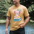 Reads Alotl Shirt Kids Readsolotl Read Axolotl Shirt Books Men's Comfort Colors T-Shirt Mustard