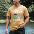 Real Zombies Read Books Zombie Men's Comfort Colors T-Shirt Mustard