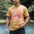 Retro Read Your Heart Out Valentine's Day Teacher Book Lover Men's Comfort Colors T-Shirt Mustard Retro Read Your Heart Out Valentine's Day Teacher Book Lover Men's Comfort Colors T-Shirt Mustard
