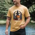 Salem Witch Book Club All Witches Welcome Halloween Reading Men's Comfort Colors T-Shirt Mustard