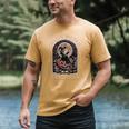 Salem Witch Book Club All Witches Welcome Spooky Halloween Men's Comfort Colors T-Shirt Mustard Salem Witch Book Club All Witches Welcome Spooky Halloween Men's Comfort Colors T-Shirt Mustard