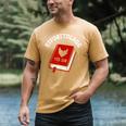 Sexy STFUATTDLAGG Yes Sir Reading Spicy Good Book Love Heart Men's Comfort Colors T-Shirt Mustard