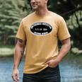 Smithsonian Institution Library 1944 Book Stamp Men's Comfort Colors T-Shirt Mustard
