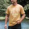 Smut Book Reader Spicy Romance Thick Thighs & Smutty Vibes Men's Comfort Colors T-Shirt Mustard