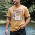 Smut Goblin Reading Club Book Lover Dark Academia Men's Comfort Colors T-Shirt Mustard