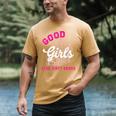 Smutty Book Merch Good Girls Read Dirty Books Smut Readers Men's Comfort Colors T-Shirt Mustard