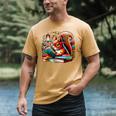 Squirrel Reading a Book Lover Bookworm Men's Comfort Colors T-Shirt Mustard Squirrel Reading a Book Lover Bookworm Men's Comfort Colors T-Shirt Mustard