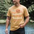 My Summer Is All Booked Book Lover Reading Vacation 2025 Men's Comfort Colors T-Shirt Mustard My Summer Is All Booked Book Lover Reading Vacation 2025 Men's Comfort Colors T-Shirt Mustard