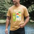 Superman Kryptonite Handbook Premium Tri-Blend Men's Comfort Colors T-Shirt Mustard