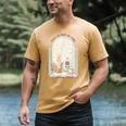 Tale As Old As Time Rose Candle And Book Men's Comfort Colors T-Shirt Mustard Tale As Old As Time Rose Candle And Book Men's Comfort Colors T-Shirt Mustard