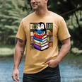 Teacher Librarian Kawaii Penguin Book Lover Penguin Men's Comfort Colors T-Shirt Mustard