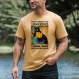 That's What I Do I Read Books I Drink Wine And I Know Things Men's Comfort Colors T-Shirt Mustard