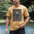 The Three Musketeers Book Cover Men's Comfort Colors T-Shirt Mustard The Three Musketeers Book Cover Men's Comfort Colors T-Shirt Mustard