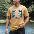 Tired Moms Book Club Coffee Chaos And Chapters Graphic Men's Comfort Colors T-Shirt Mustard Tired Moms Book Club Coffee Chaos And Chapters Graphic Men's Comfort Colors T-Shirt Mustard