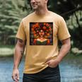 History Month Black Afro Girl Women Book Lovers Men's Comfort Colors T-Shirt Mustard