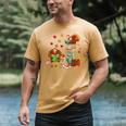 Turkey Reading Books Fall Librarian Book Lover Teacher Kids Men's Comfort Colors T-Shirt Mustard Turkey Reading Books Fall Librarian Book Lover Teacher Kids Men's Comfort Colors T-Shirt Mustard