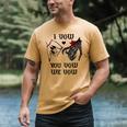 I Vow You Vow We Vow Merch Dark Romance Smutty Book Smutt Men's Comfort Colors T-Shirt Mustard