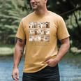 I Will Read Books Here And There I Will Read Books Anywhere Men's Comfort Colors T-Shirt Mustard