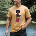 Woman And Books Stack Afro Girl Reading Lover Men's Comfort Colors T-Shirt Mustard Woman And Books Stack Afro Girl Reading Lover Men's Comfort Colors T-Shirt Mustard