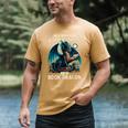 In a World Of Bookworms Be a Book Dragon Reading Men's Comfort Colors T-Shirt Mustard