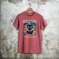 Abibliophobia Cat Reading Bookworm Reader Nerd For Men Women Girls Kids Men's Comfort Colors T-Shirt Crimson