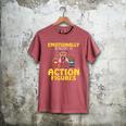 Action Figure Collector Comic Books Men's Comfort Colors T-Shirt Crimson Action Figure Collector Comic Books Men's Comfort Colors T-Shirt Crimson