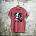 Adorable Book Lover Border Collie With Reading Glasses Cute Raglan Baseball Tee Men's Comfort Colors T-Shirt Crimson