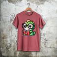 Adorable Book Lover Iguana With Reading Glasses Cute Men's Comfort Colors T-Shirt Crimson