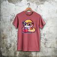 Adorable Book Lover Rattlesnake With Reading Glasses Cute Men's Comfort Colors T-Shirt Crimson Adorable Book Lover Rattlesnake With Reading Glasses Cute Men's Comfort Colors T-Shirt Crimson