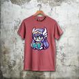 Adorable Book Lover Valkyrie With Reading Glasses Cute Men's Comfort Colors T-Shirt Crimson