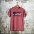 America US Flag Books Library Reading For Book Lover Reader Men's Comfort Colors T-Shirt Crimson