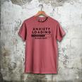 Anxiety Loading Please Wait Anti-Social Introvert Men's Comfort Colors T-Shirt Crimson