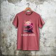 Axolotl Book Lover Librarian Reading Library Readers Men's Comfort Colors T-Shirt Crimson Axolotl Book Lover Librarian Reading Library Readers Men's Comfort Colors T-Shirt Crimson