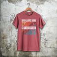 Ban Liars And Crooks Not History And Books Men's Comfort Colors T-Shirt Crimson