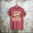 I Like Big Books And I Cannot Lie Book Reading Men's Comfort Colors T-Shirt Crimson