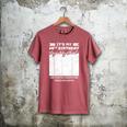 Birthday It's My 40th Birthday Guest Book Birthday Party Men's Comfort Colors T-Shirt Crimson